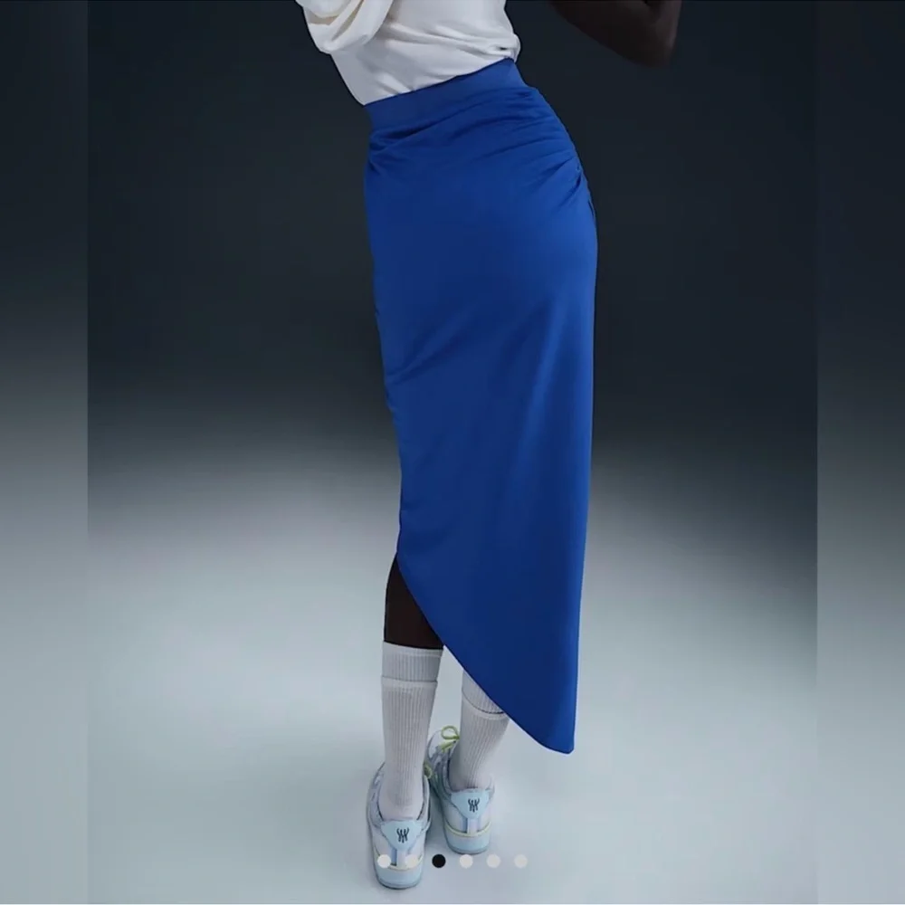 Nike Serena Williams Design Crew Women's High-Waisted Maxi Skirt Size Medium
